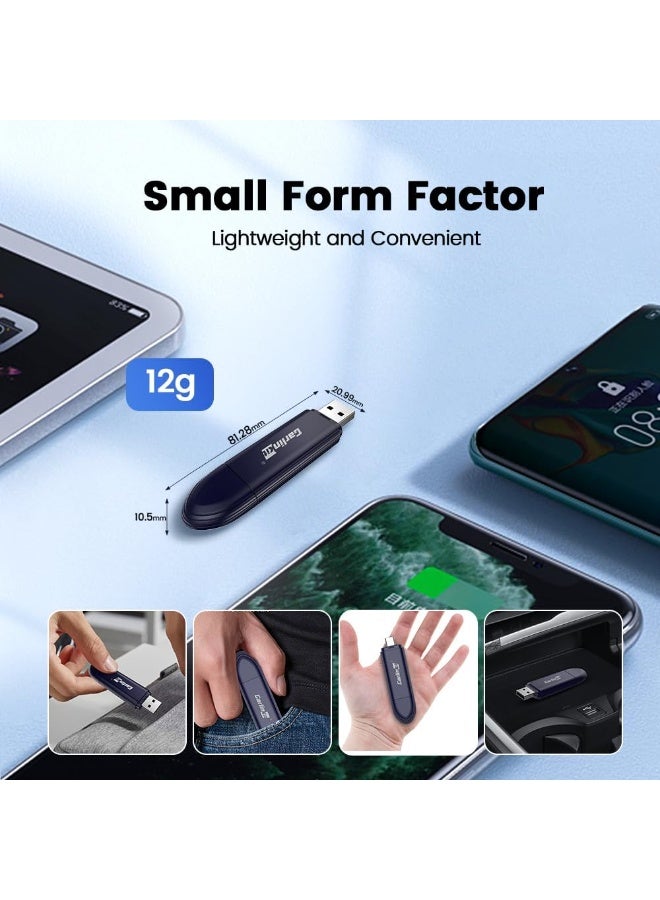 Carlinkit MINI5 PRO 2-in-1 Wireless CarPlay & Android Auto Adapter - Mini Seamless Conversion Dongle - High-Speed Performance - Blue Edition - Image 4